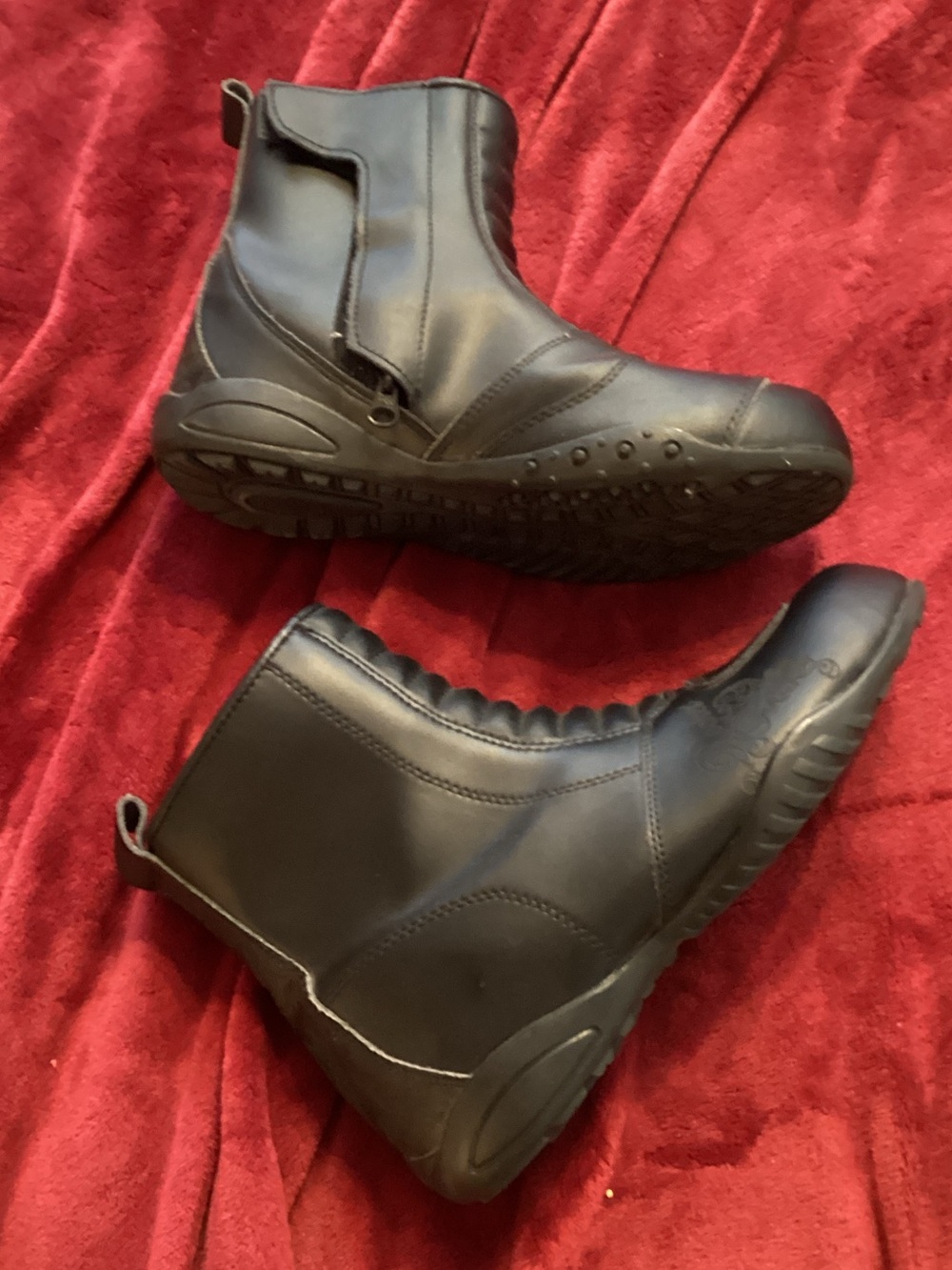 Joe Rocket Black Women's Combat Moto Boots